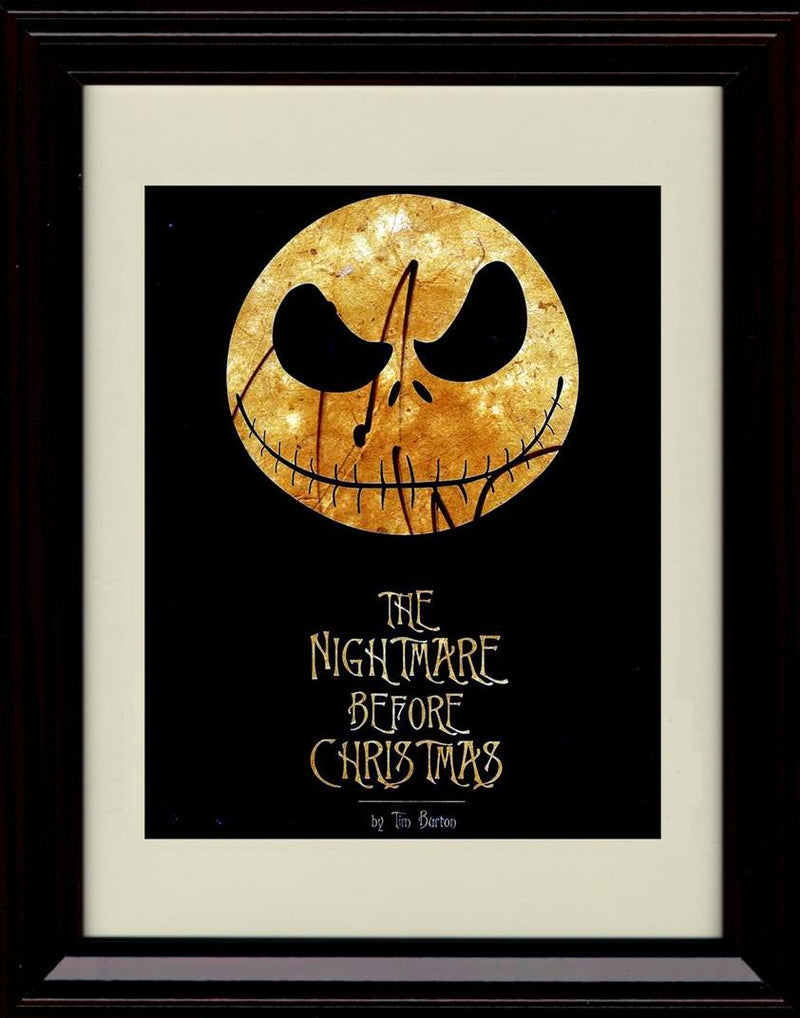 8x10 Framed Danny Elfman Autograph Promo Print - The Nightmare Before Christmas Framed Print - Movies FSP - Framed   