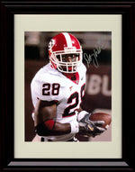 Unframed Danny Ware Autograph Promo Print - Georgia Bulldogs- On the Run Unframed Print - College Football FSP - Unframed   