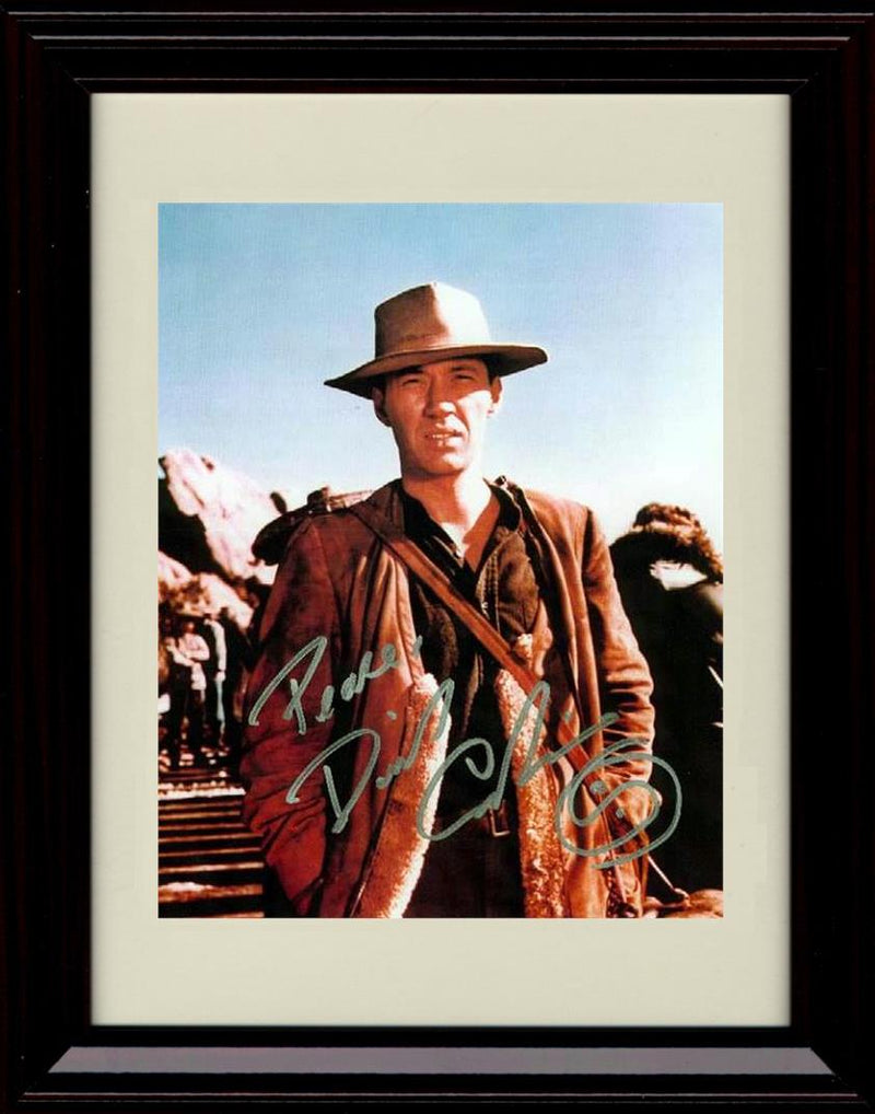 8x10 Framed David Carradine Autograph Promo Print - Peace Framed Print - Movies FSP - Framed   