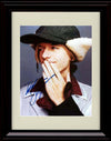 8x10 Framed David Spade Autograph Promo Print - Hand At Mouth Framed Print - Movies FSP - Framed   