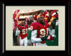 8x10 Framed Derrick Thomas And Neil Smith - Kansas City Chiefs Autograph Promo Print - Walking By Fans Framed Print - Pro Football FSP - Framed   