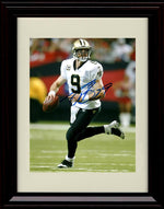 8x10 Framed Drew Brees - New Orleans Saints Autograph Promo Print - Running With Ball Framed Print - Pro Football FSP - Framed   