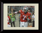 Unframed Dwayne Haskins Autograph Promo Print - Ohio State- Posing Unframed Print - College Football FSP - Unframed   