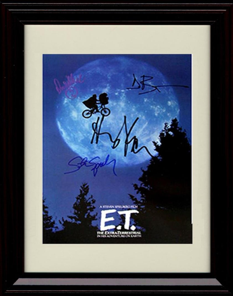 Unframed ET Autograph Promo Print - Cast Picture Unframed Print - Movies FSP - Unframed   