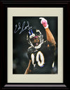 Unframed Ed Reed - Baltimore Ravens Autograph Promo Print - Hand Raised Black Jersey Unframed Print - Pro Football FSP - Unframed   