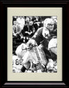 16x20 Framed Eddie LeBaron - Dallas Cowboys Autograph Promo Print - Calling The Play Black And White Gallery Print - Pro Football FSP - Gallery Framed   