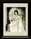 Unframed Elizabeth Taylor Autograph Promo Print - Gown Unframed Print - Movies FSP - Unframed   