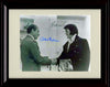 8x10 Framed Elvis And Nixon Autograph Promo Print - Shaking Hands Framed Print - History FSP - Framed   