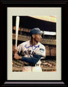 Unframed Ernie Banks - Profile With Bat - Chicago Cubs Autograph Replica Print Unframed Print - Baseball FSP - Unframed   