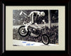 8x10 Framed Evel Knievel Autograph Promo Print - Landscape Framed Print - Other FSP - Framed   