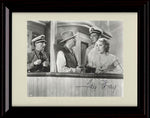 8x10 Framed Fay Wray Autograph Promo Print - Black and White Framed Print - Movies FSP - Framed   