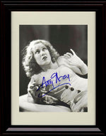 8x10 Framed Fay Wray Autograph Promo Print - Fear Framed Print - Movies FSP - Framed   
