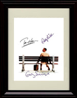 8x10 Framed Forrest Gump Cast Autograph Promo Print - Portrait Framed Print - Movies FSP - Framed   