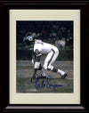 8x10 Framed Gale Sayers - Chicago Bears Autograph Promo Print - 3 Point Stance Framed Print - Pro Football FSP - Framed   