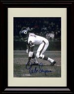 Unframed Gale Sayers - Chicago Bears Autograph Promo Print - 3 Point Stance Unframed Print - Pro Football FSP - Unframed   