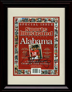 Unframed Gene Stallings Autograph Promo Print - Alabama Crimson Tide- SI Special Issue Unframed Print - College Football FSP - Unframed   