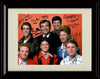 8x10 Framed Happy Days Cast Autograph Promo Print - Landscape Framed Print - Television FSP - Framed   