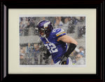 Unframed Harrison Smith - Minnesota Vikings Autograph Promo Print - Snow Profile Unframed Print - Pro Football FSP - Unframed   
