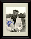Unframed Harry Caray - Portrait - Holy Cow Black And White Autograph Replica Print Unframed Print - Baseball FSP - Unframed   