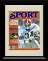Unframed Herschel Walker Autograph Promo Print - Georgia Bulldogs- Sport Mag Cover Unframed Print - College Football FSP - Unframed   