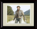 8x10 Framed Hugh Jackman Wolverine Autograph Promo Print - Landscape Framed Print - Movies FSP - Framed   