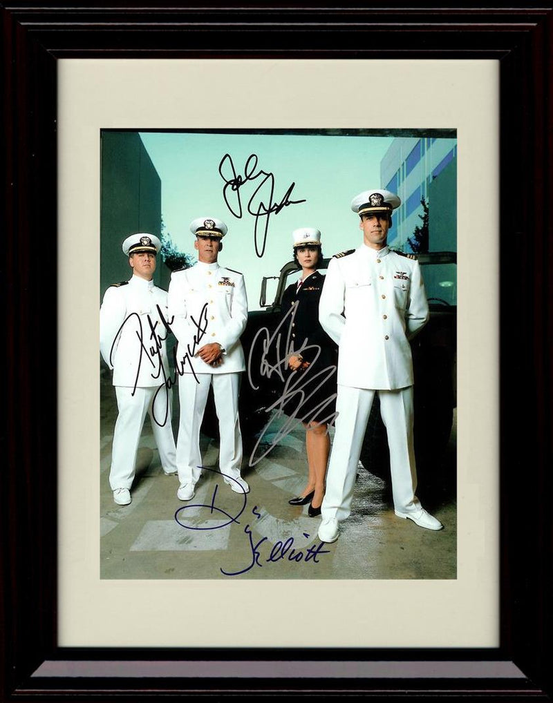 Unframed Jag Cast Autograph Promo Print - Portrait Unframed Print - Television FSP - Unframed   