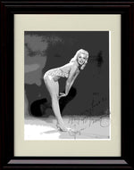 8x10 Framed Jayne Mansfield Autograph Promo Print - Portrait Framed Print - Movies FSP - Framed   
