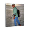 Floating Canvas Wall Art: Jimmy Buffett "On The Beach" Print Floating Canvas - Music FSP - Floating Canvas   