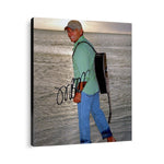 Floating Canvas Wall Art: Jimmy Buffett "On The Beach" Print Floating Canvas - Music FSP - Floating Canvas   