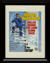 Unframed Jimmy Johnson - Dallas Cowboys Autograph Promo Print - 1989 Sports Illustrated Unframed Print - Pro Football FSP - Unframed   