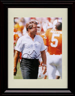 Unframed Jimmy Johnson Autograph Promo Print - Miami Hurricaines- The Coach Unframed Print - College Football FSP - Unframed   