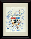 Unframed Joe Namath,  Al Atkinson,  Bill Mathis - New York Jets Autograph Promo Print - Super Bowl III I Guarantee It Unframed Print - Pro Football FSP - Unframed   