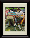 8x10 Framed Joe Theismann - Washington Football Club Autograph Promo Print - Sports Illustrated Bring on the Raiders Framed Print - Pro Football FSP - Framed   