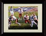 Unframed Joe Theismann - Washington Football Club Autograph Promo Print - On Field SB XVII Unframed Print - Pro Football FSP - Unframed   