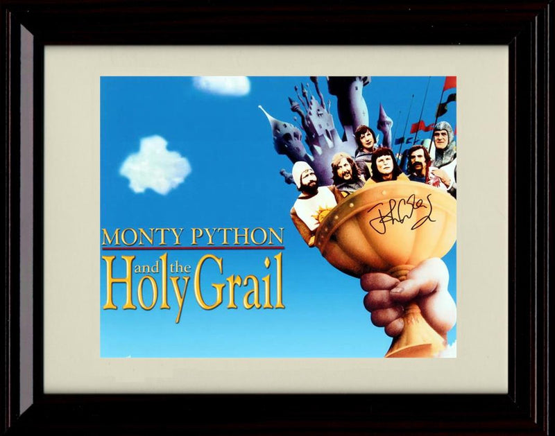 8x10 Framed John Cleese Autograph Promo Print - Monty Python and the Holy Grail Framed Print - Movies FSP - Framed   