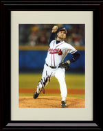 Unframed John Smoltz - Pitching - Atlanta Braves Autograph Replica Print Unframed Print - Baseball FSP - Unframed   