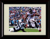 8x10 Framed Julio Jones - Atlanta Falcons Autograph Promo Print - Head Push Tackle Framed Print - Pro Football FSP - Framed   