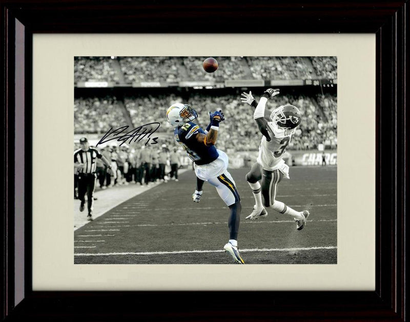16x20 Framed Keenan Allen - San Diego Chargers Autograph Promo Print - The Catch Gallery Print - Pro Football FSP - Gallery Framed   