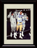 8x10 Framed Kellen Winslow - San Diego Chargers Autograph Promo Print - I Gave it My All Framed Print - Pro Football FSP - Framed   