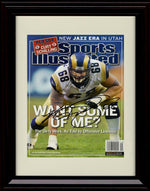 16x20 Framed Kyle Turley - Los Angeles Rams Autograph Promo Print - Sports Illustrated Want Some Of Me Signed Gallery Print - Pro Football FSP - Gallery Framed   