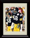 8x10 Framed L C Greenwood - Pittsburgh Steelers Autograph Promo Print - HoF Framed Print - Pro Football FSP - Framed   