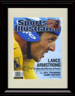 8x10 Framed Lance Armstrong Autograph Promo Print - 5th Tour de France Framed Print - Other FSP - Framed   