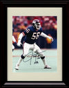 8x10 Framed Lawrence Taylor - New York Giants Autograph Promo Print - Ready for Action Framed Print - Pro Football FSP - Framed   