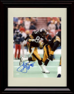 16x20 Framed Louis Lipps - Pittsburgh Steelers Autograph Promo Print - Running The Ball Gallery Print - Pro Football FSP - Gallery Framed   