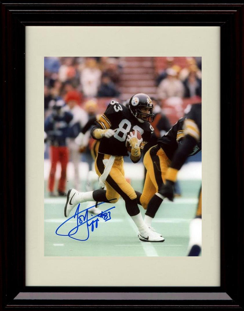 16x20 Framed Louis Lipps - Pittsburgh Steelers Autograph Promo Print - Running The Ball Gallery Print - Pro Football FSP - Gallery Framed   