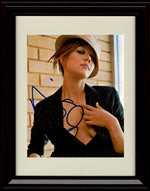 8x10 Framed Maggie Gyllenhall Autograph Promo Print - Portrait Framed Print - Movies FSP - Framed   