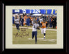 16x20 Framed Malcolm Smith - New England Patriots Autograph Promo Print - Running And Pointing SB XLVIII MVP Gallery Print - Pro Football FSP - Gallery Framed   