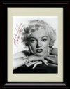 Framed Marilyn Monroe Autograph Promo Print - Portrait Framed Print - Movies FSP - Framed   