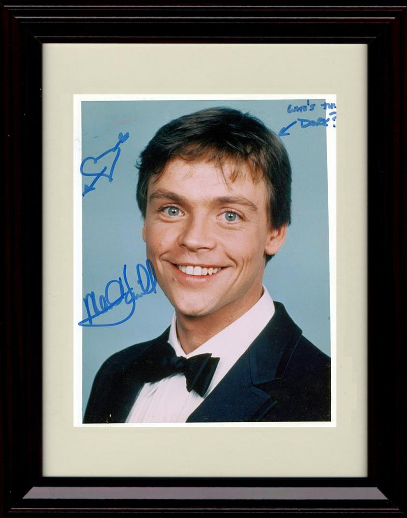 Unframed Mark Hamill Autograph Promo Print - Whos The Dork Unframed Print - Movies FSP - Unframed   