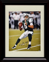16x20 Framed Mark Sanchez - New York Jets Autograph Promo Print - Mid Pass Gallery Print - Pro Football FSP - Gallery Framed   